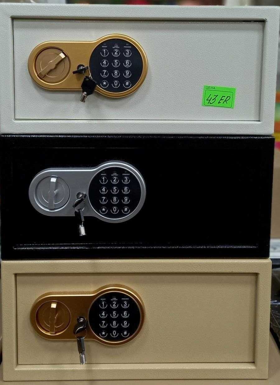 Mini seyf – 20x20 sm. Hujjat va pullar  uchun ishonchli himoya!