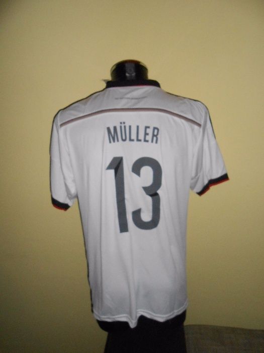 tricou germania muller #13 sezon 2014-2015 home marimea XXL nou