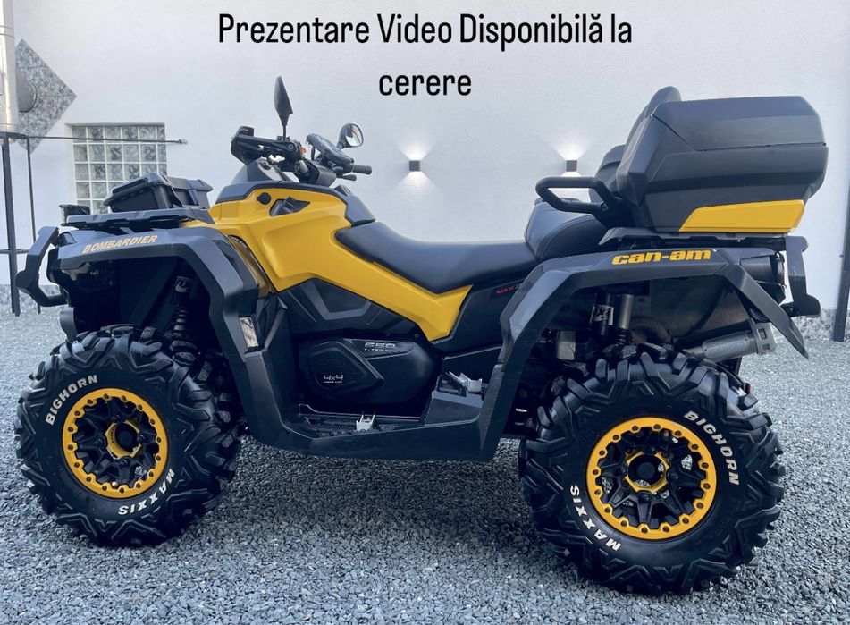 Can Am Outlander 650MaxXtp / Servo / EvacuareDublă /
