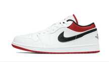Nike Air Jordan 1 Low White University Red Black 42