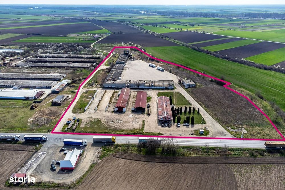 4,2 ha Teren DN7 Nădlac pentru Parc Logistic