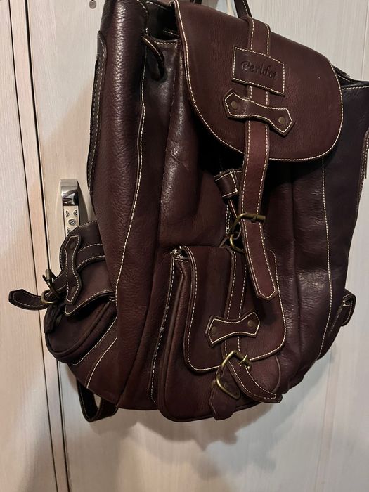 Кожаный рюкзак продам