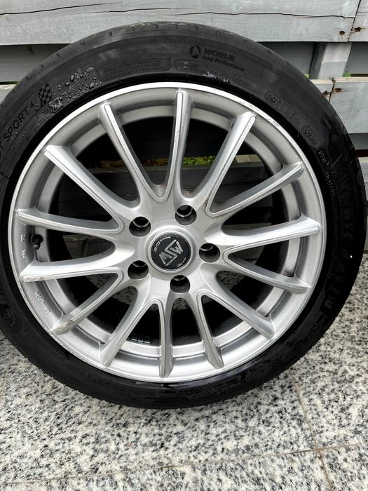 4 x Janta aliaj MSW by OZ 86 FS 7.5x17 5x120 ET29
