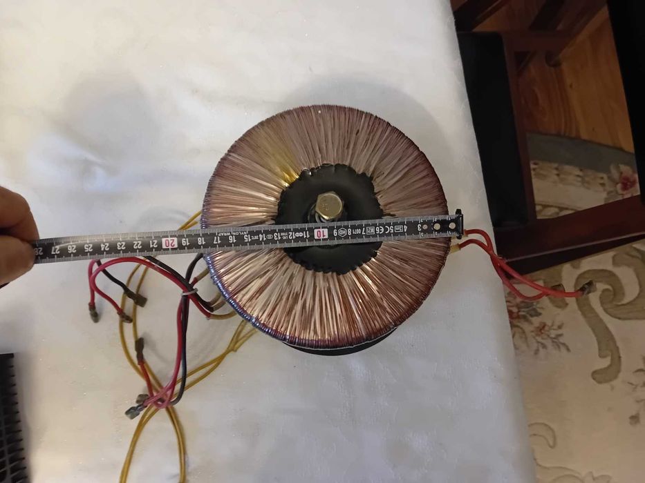 Transformator toroidal de putere,  3,6 Kw (pentru carcasă 3U)