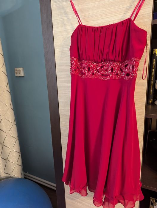 Rochie de petrecere, mărime 40, fuchsia