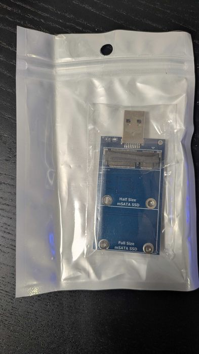 mSATA към USB 3.0 Адаптер за SSD