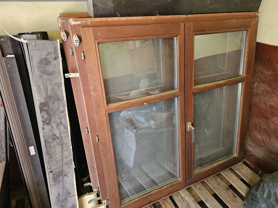 Termopane din lemn masiv import Franta 129x131