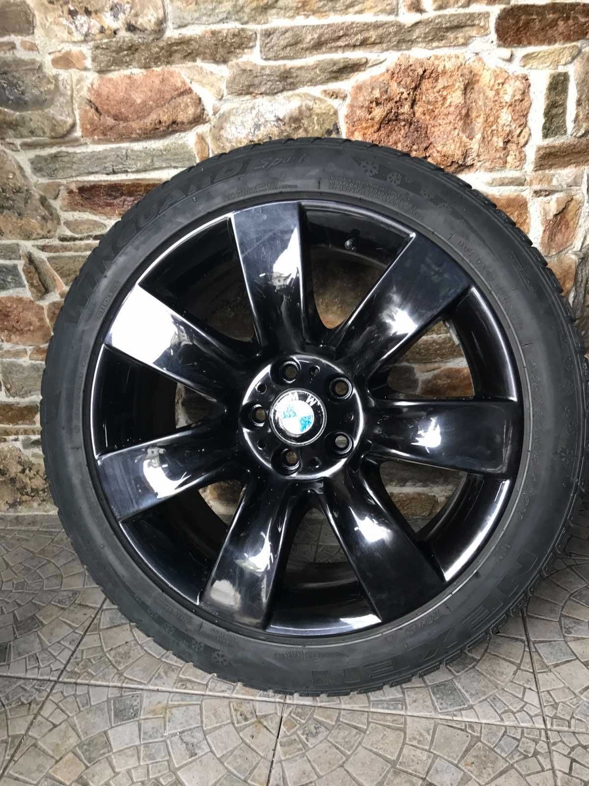 Оригинални BMW лети джанти със зимни гуми
