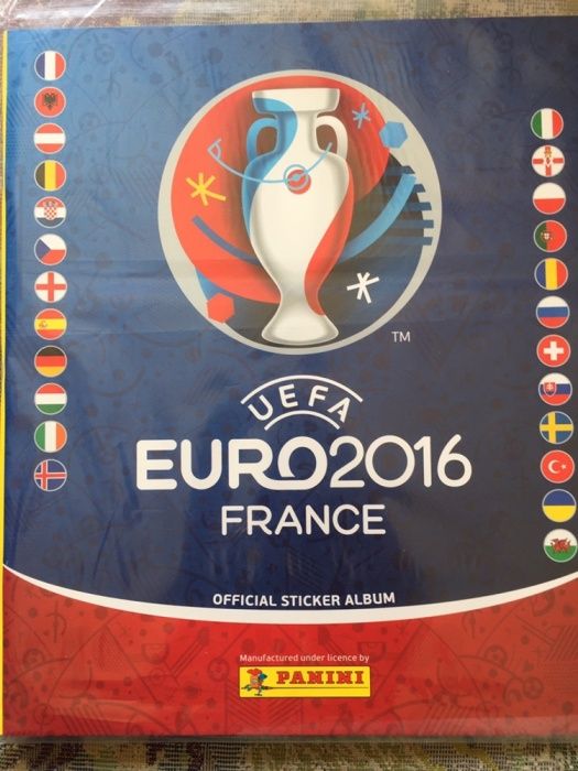 Album gol France euro 2016 panini Franta campionatul european