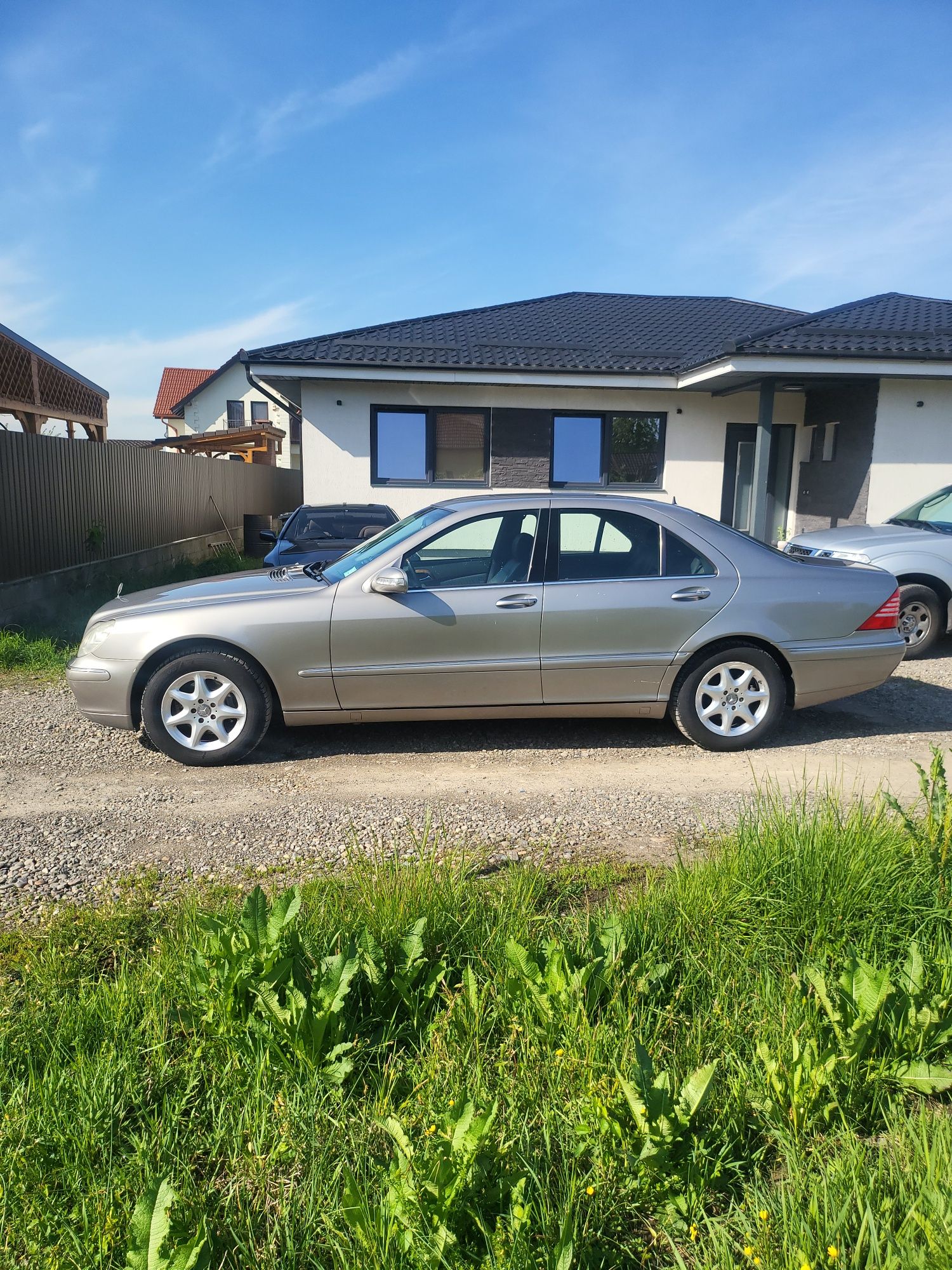 Mercedes S 350  cu numere de Irlanda