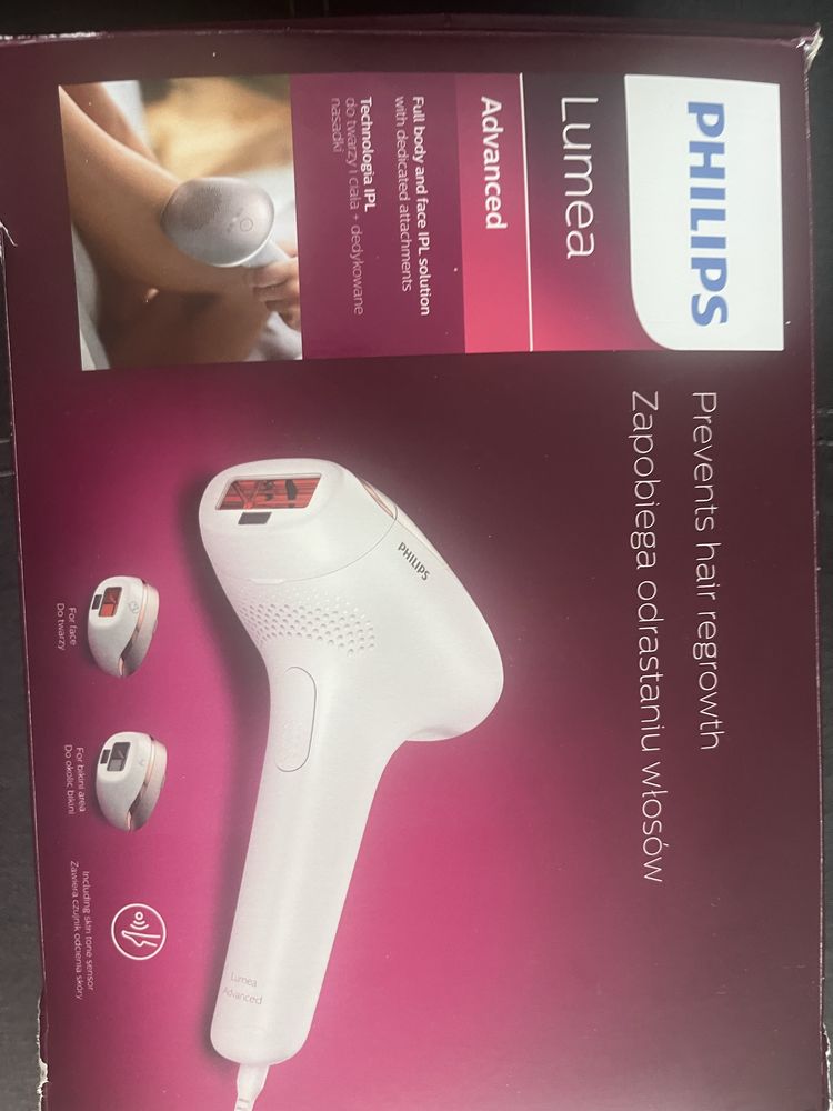Лазерен епилатор Philips Lumea Advanced