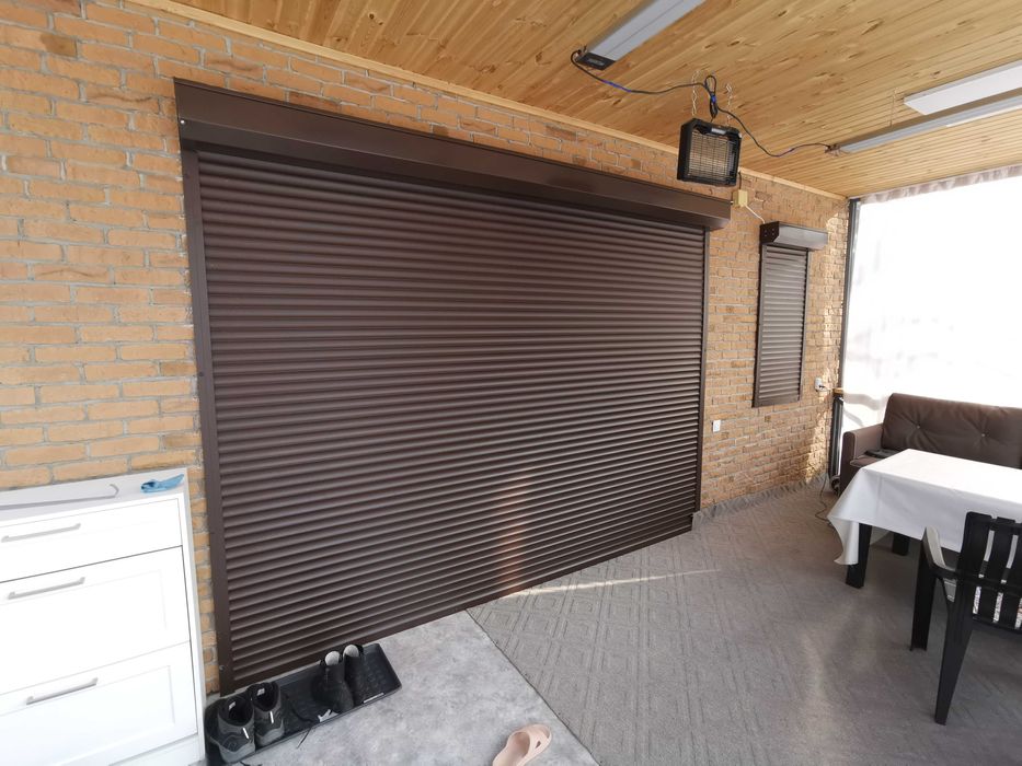 Алюминиевые рольставни по индивидуальным размерам.