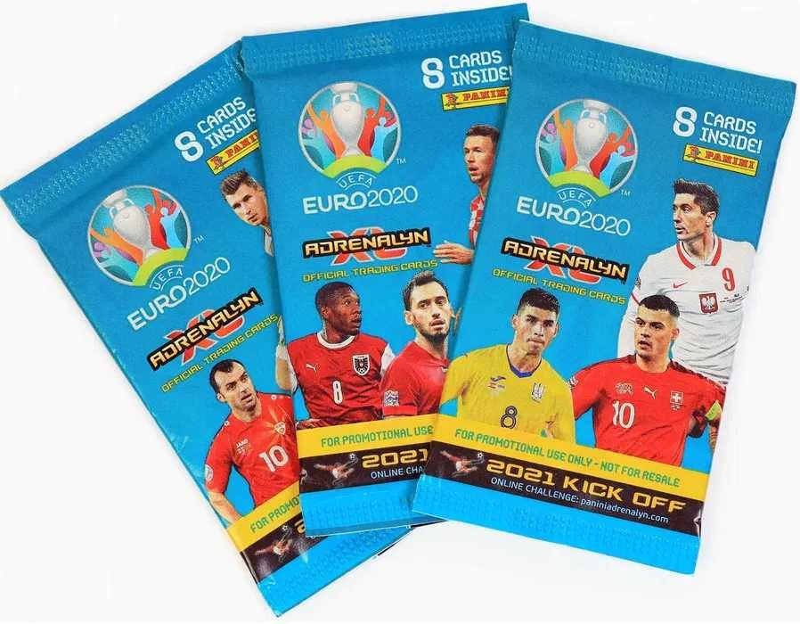 Plicuri UEFA EURO 2020 ADRENALYN XL 2021 KICK OFF promo