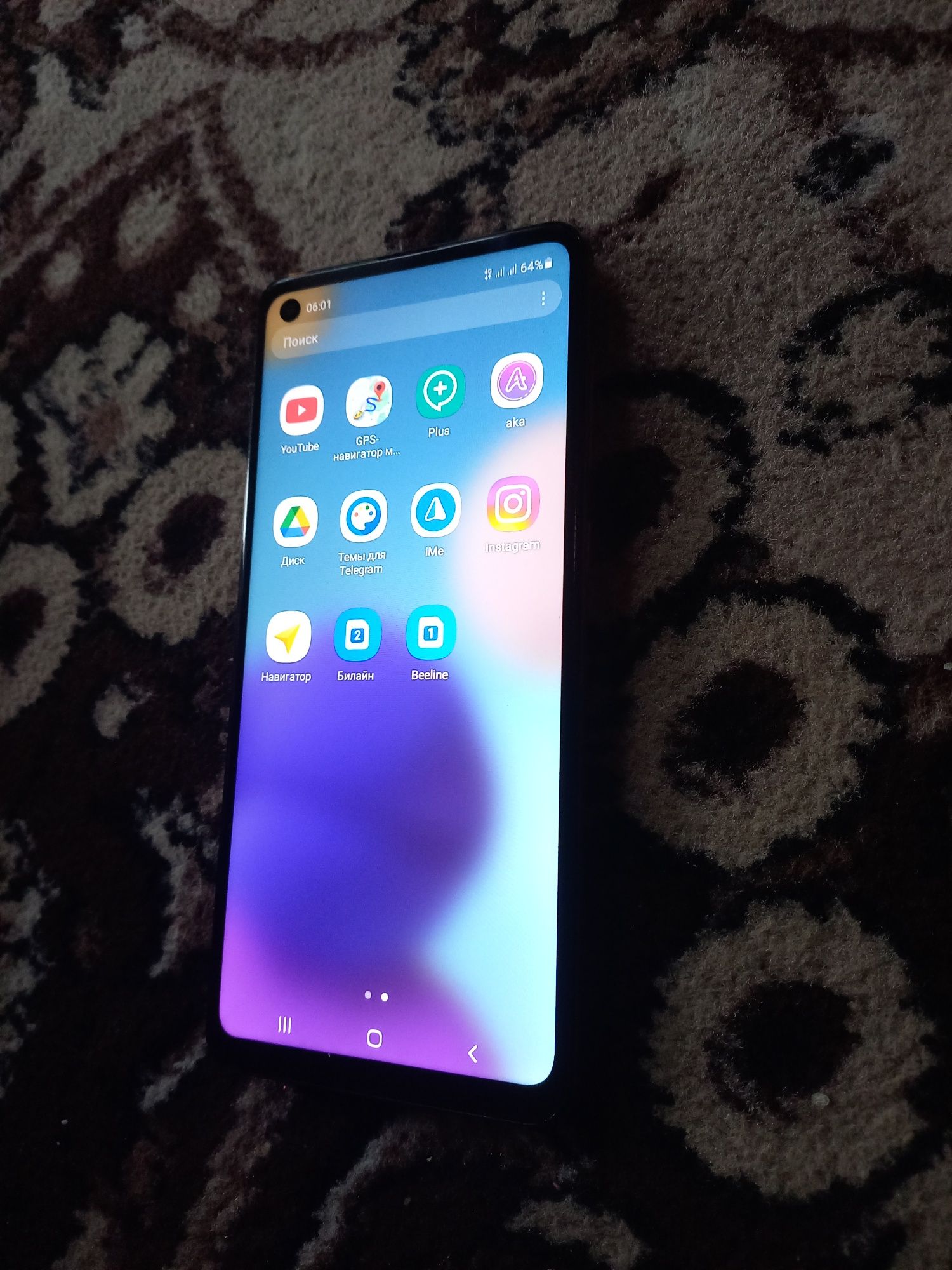 A21s samsung holati tiniq 32GB hotirasi
