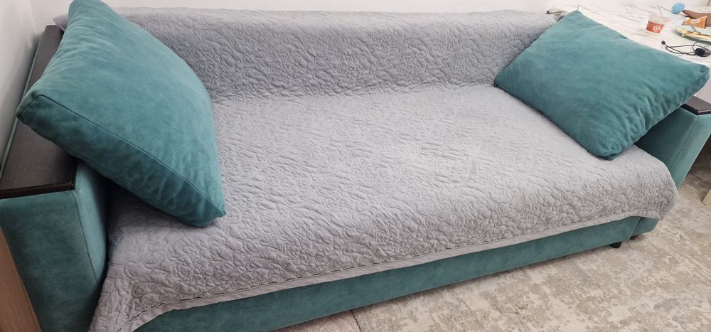 Диван бирюзовый,190 см