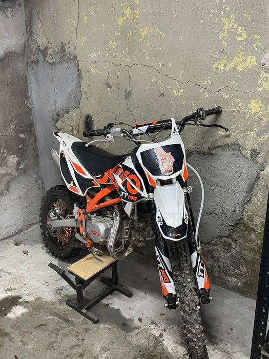 Продам kayo tt140,140кубов
40мото часов 
руль не свой,ручка сцепления