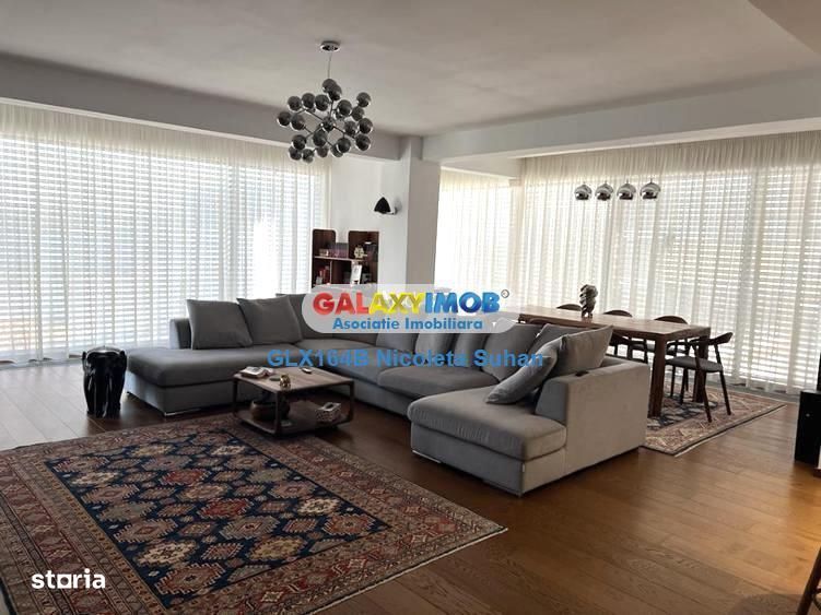 Apart lux FLOREASCA- pe malul lacului ,150mp utili, parcare, Mall Prom