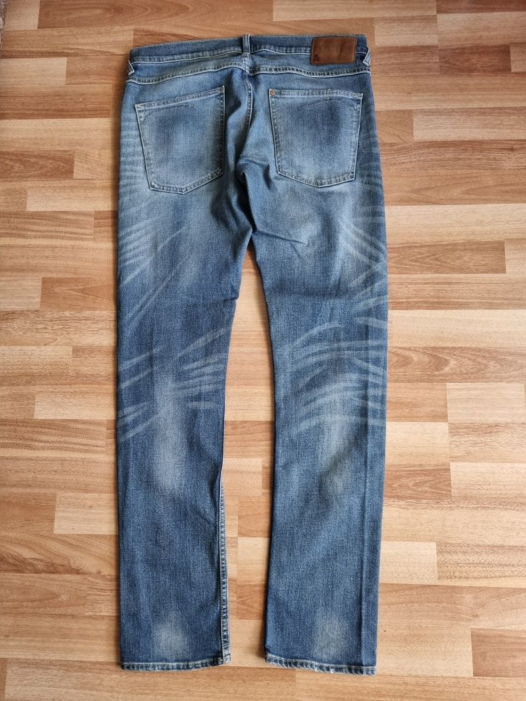 Pantaloni denim, Jeans H&M, Model: Drain - Barbati - 36 (Fit W32)