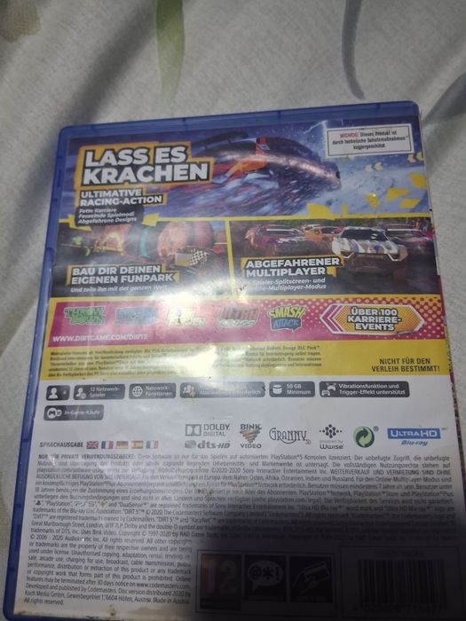 dirt5 игри са ps5