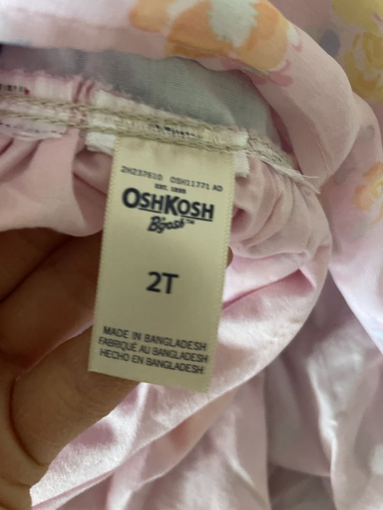 Продаю OshKosh (США) премиум брендовые сарафаны и юбку для девочки