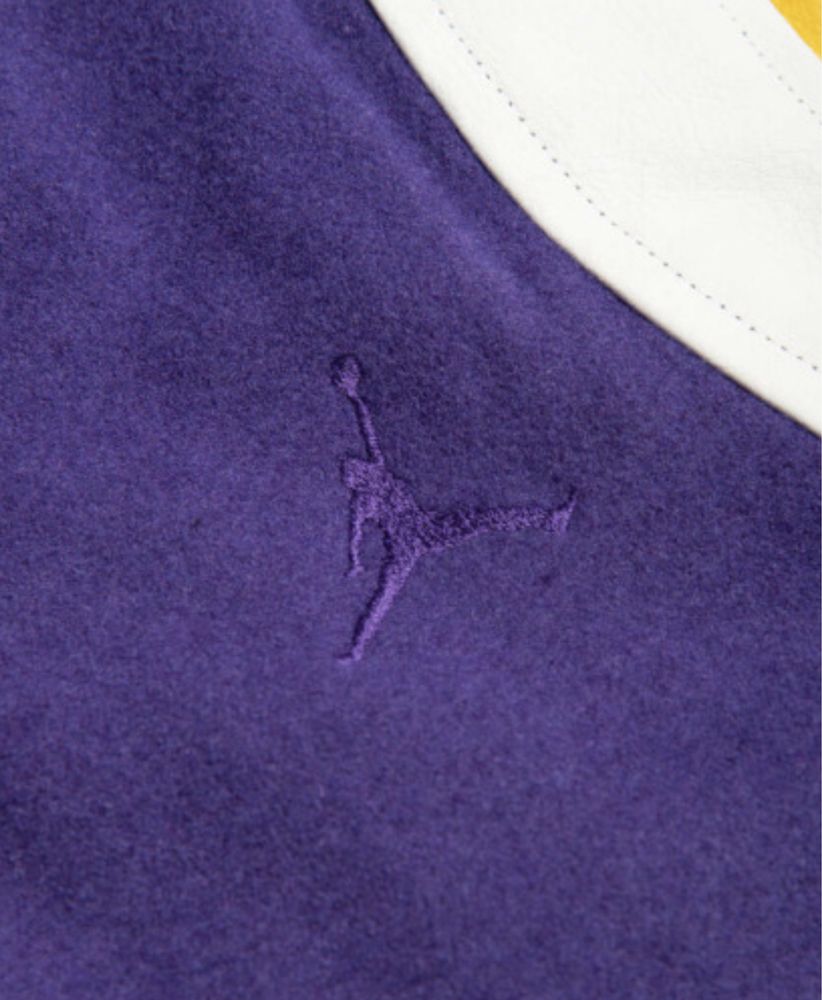 Мъжко бомбър яке Nike Jordan DNA Varsity / ест.кожа / - размер L/XL