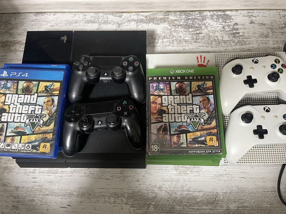 Обменаю-продам Xbox one + Ps4 на игровой компютер