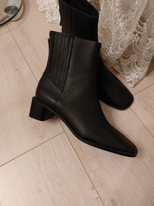 Ботинки кожа новые Манго