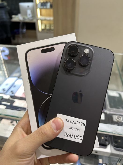 14pro(128)  акб 74%