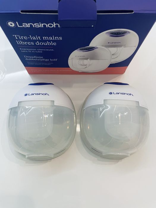 Преносима двойна електрическа помпа Lansinoh