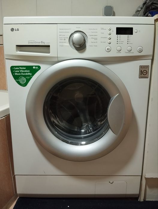 Стиральная машина inverter LG 6 kg