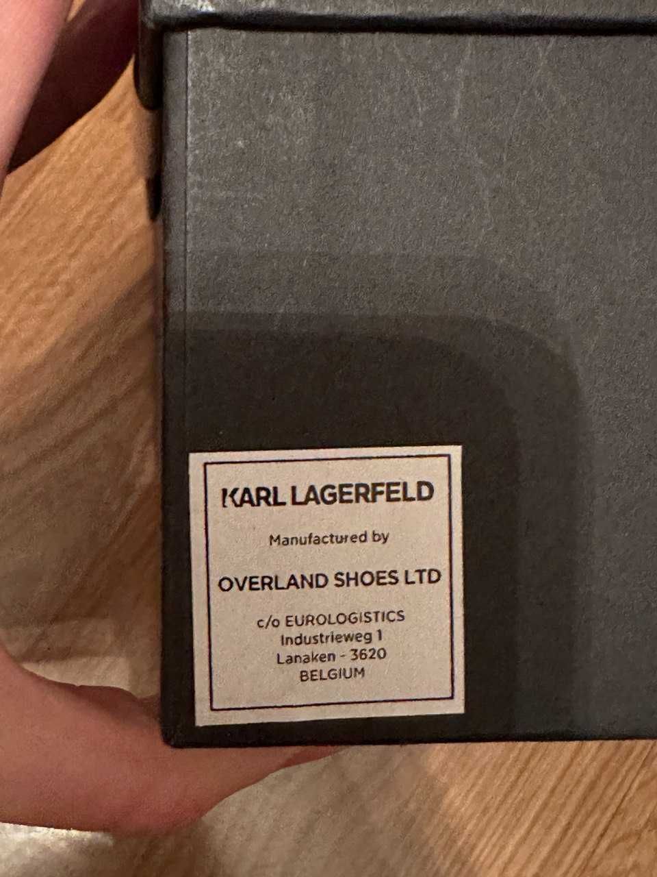кроссовки Кожаные Karl Lagerfeld