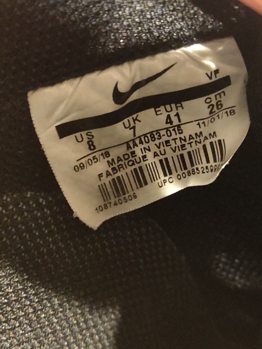 Nike Air Force 1 Low '07 Black White номер 41 код 25A