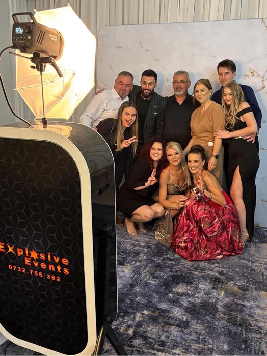 Oglinda foto, Fum greu dansul mirilor, Baloane cu fum.