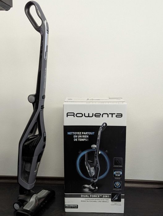 Вертикална Прахосмукачка 2 В 1 ROWENTA DUAL FORCE RH6735WH 18.00 V