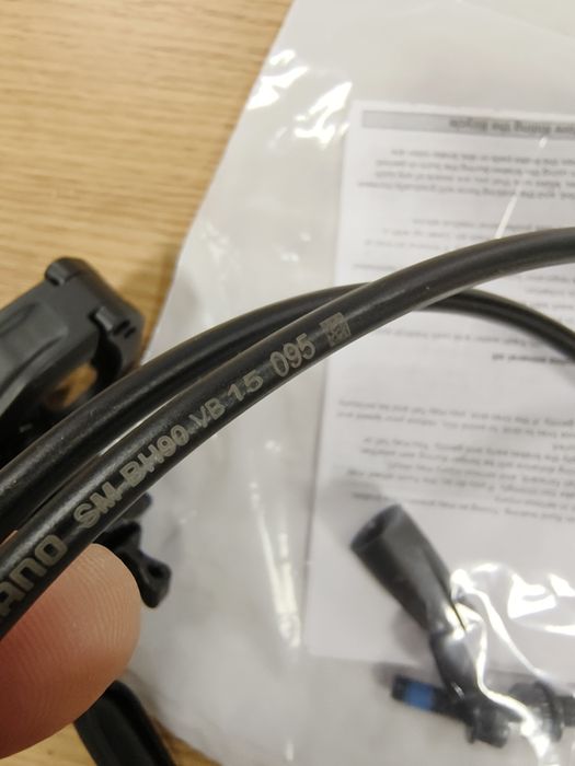 Спирачка предна Shimano Deore BL-M6100/6120 маркуч 950мм Четирибутална