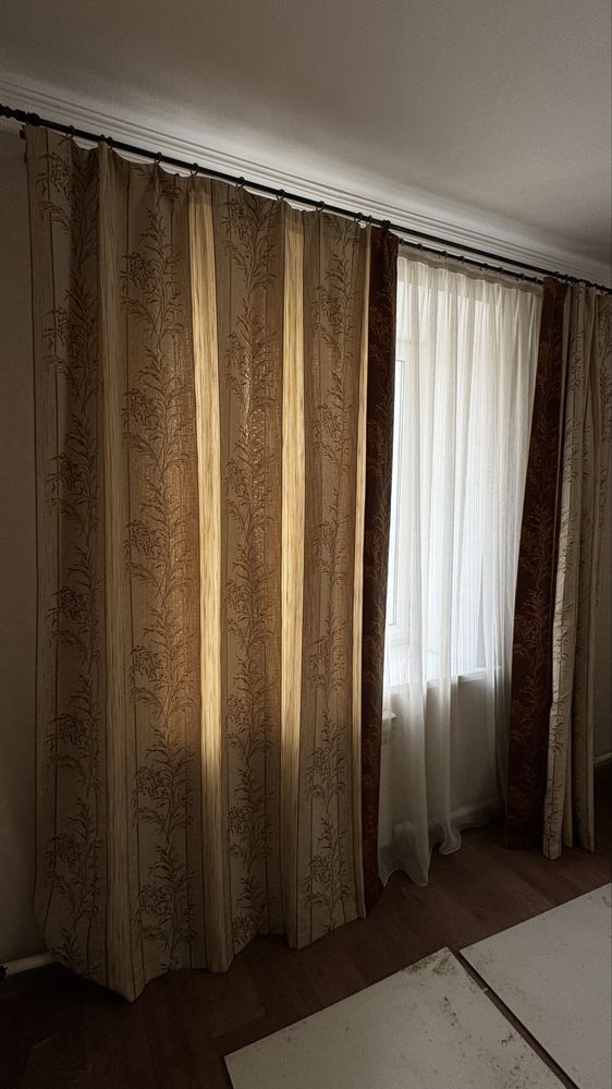 Продам шторы и тюль
