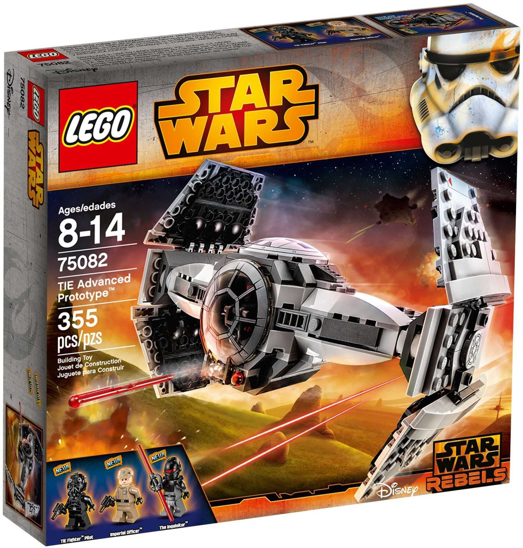 LEGO Star Wars Rebels 75082 : TIE Advanced Prototype