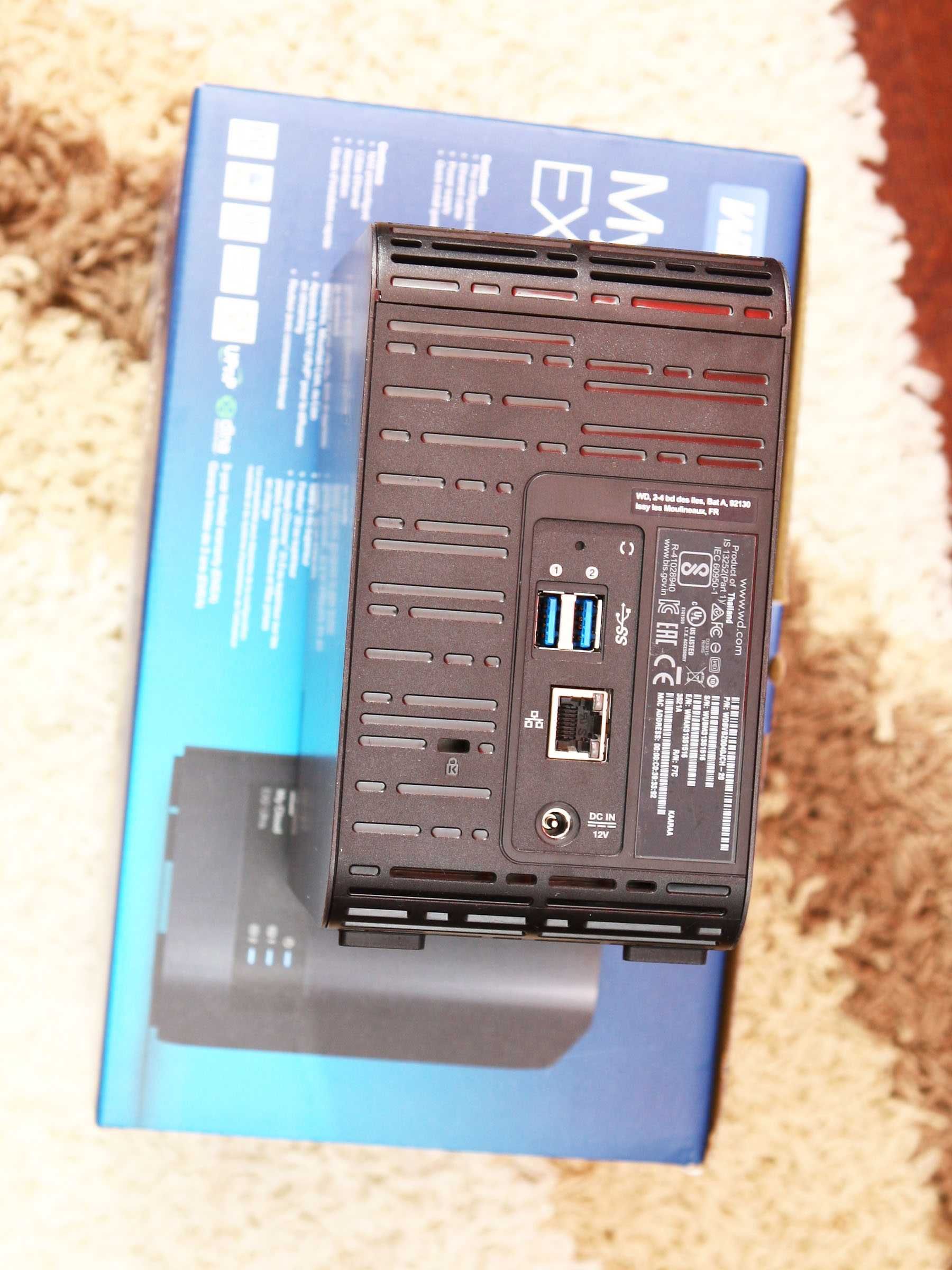 Western Digital EX 2 Ultra 10TB (Plex Torrente Jelly NAS Server RAID)