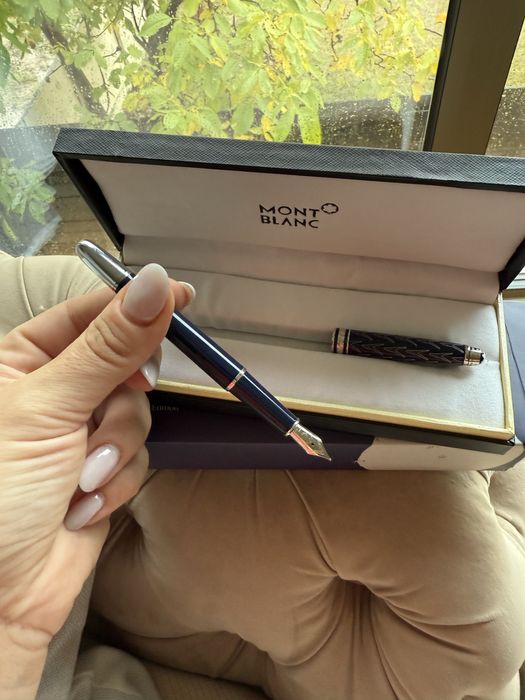 Stilou cu penita de aur mont blanc- editie limitata Le petite prince