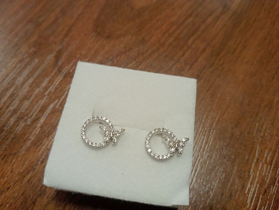 Cercei argint cu pietricele