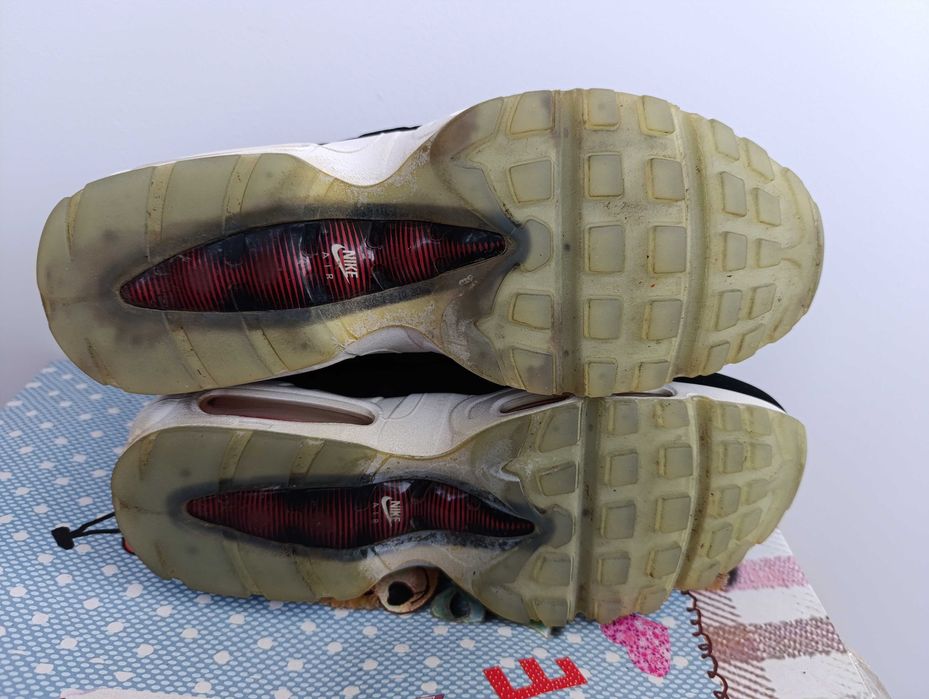 Nike Air Max 95 Essential Red Black Bred''оригинални мъжки 42.5 номер
