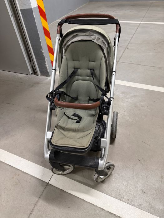 Комбинирана детска количка Mutsy IICON VISION JADE GREEN