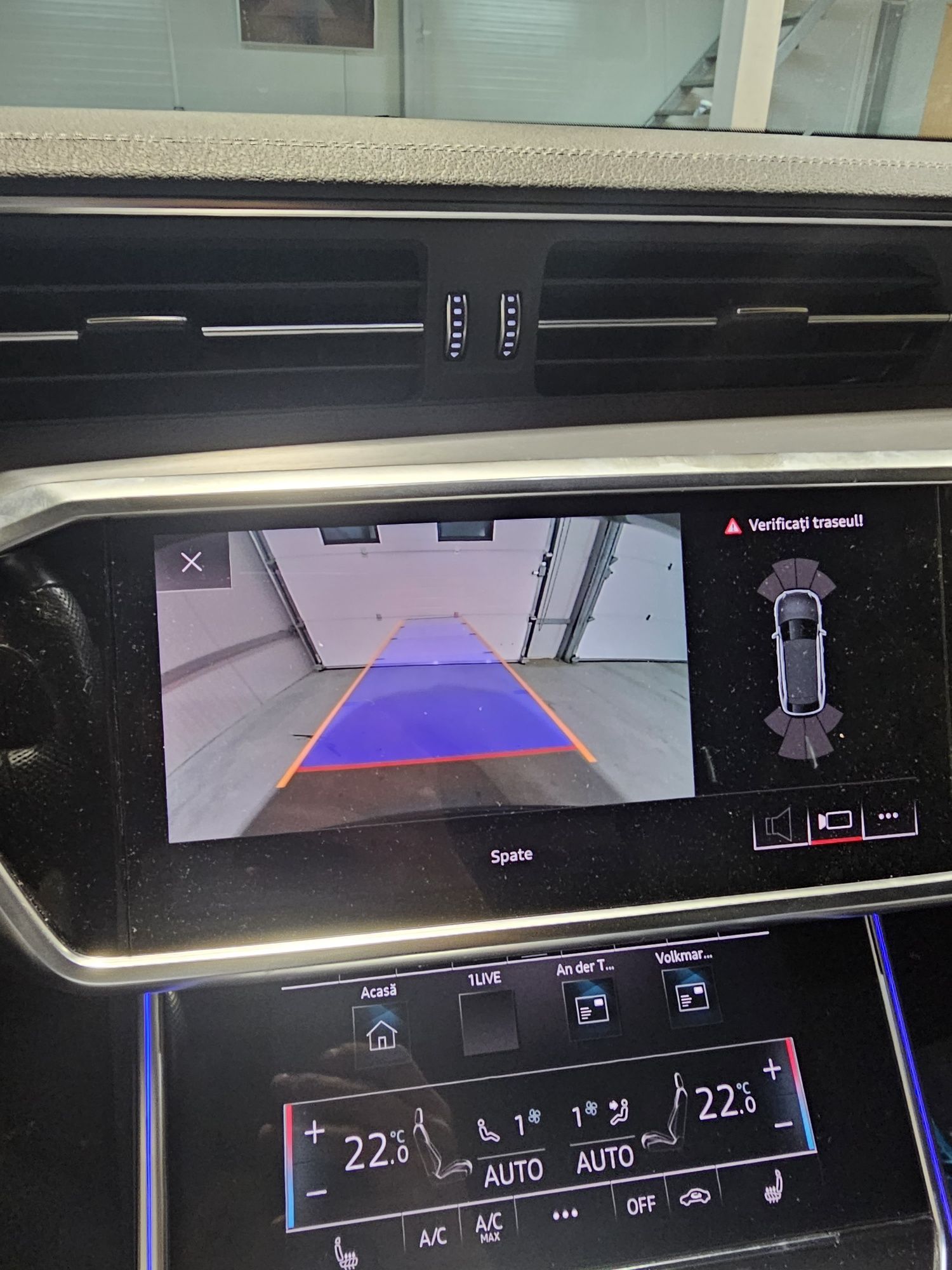 Camera ORIGINALA Marsalier video - Versiunea High audi A6 A7 Q8 2017