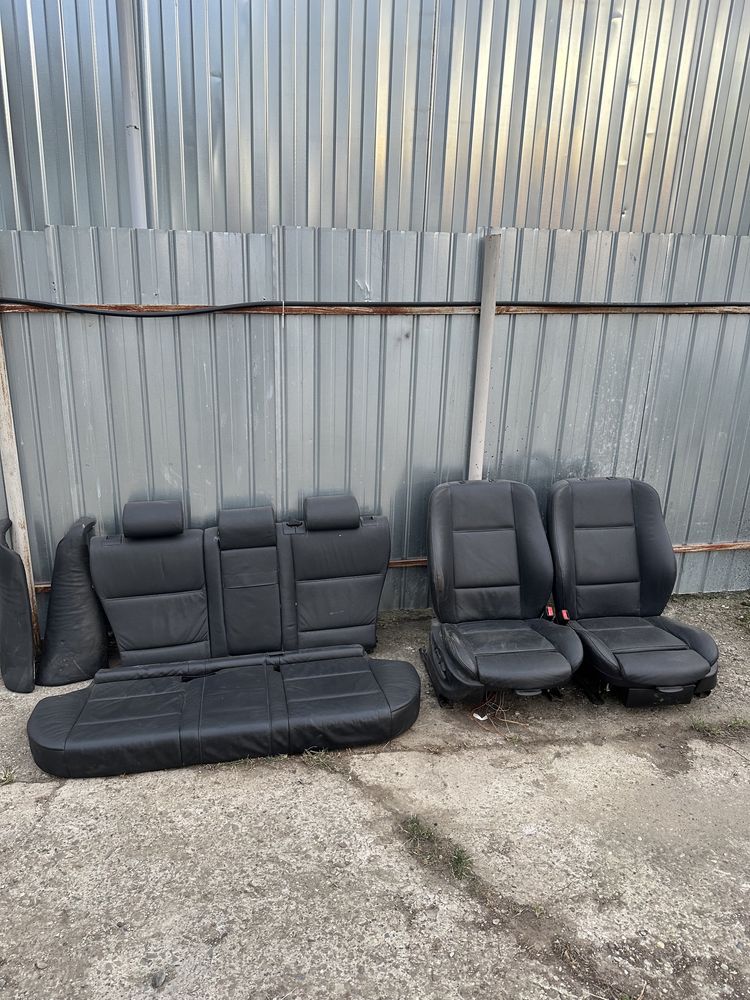 Interior Scaune stanga dreapta BMW X5 E53 sport comfort Full electric