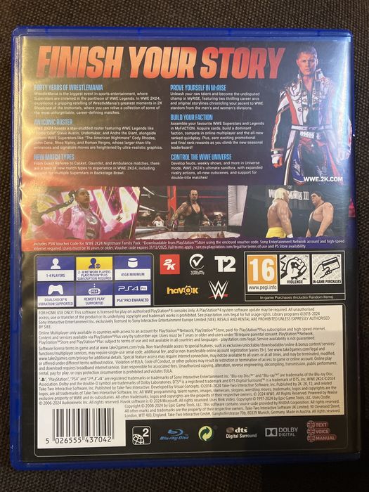 Vand joc 2k 24 pentru PS4