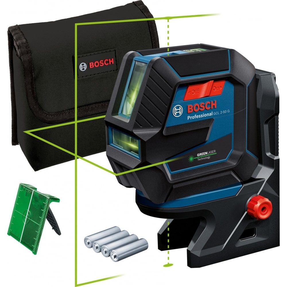 Лазерный уровень BOSCH GCL 2-50 G + RM 10