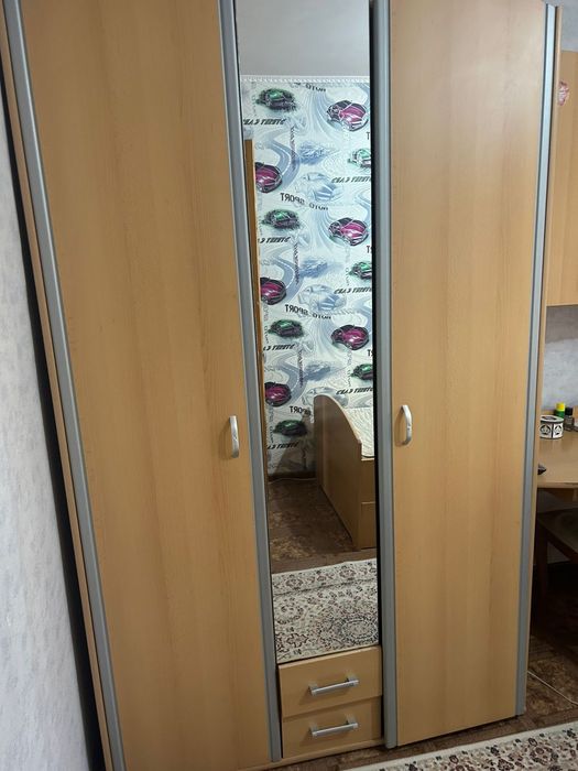 Шкаф со стенкой + кровать