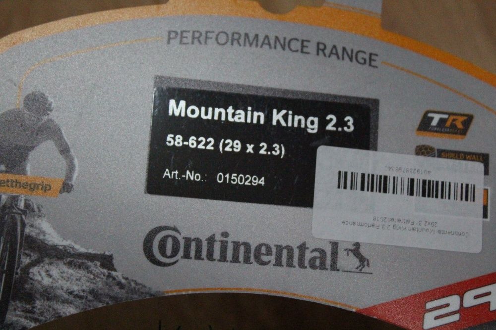 Cauciuc mtb Continental Mountain King 3 ShieldWall tubeless - 29x2.30