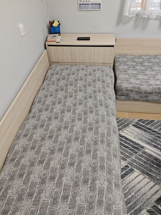 Ъглови легла с ракла