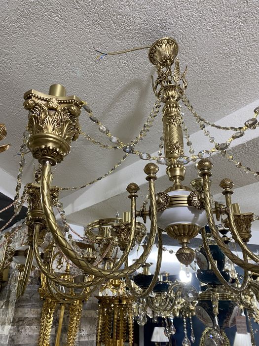 Candelabru/lustra/bronz masiv